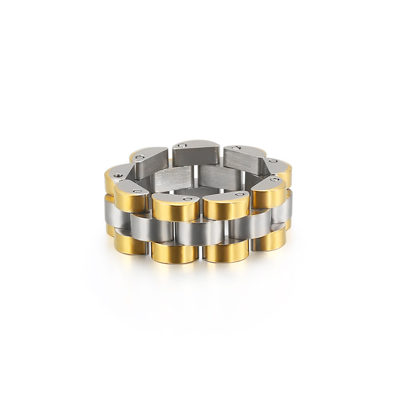 Watch chain design ring