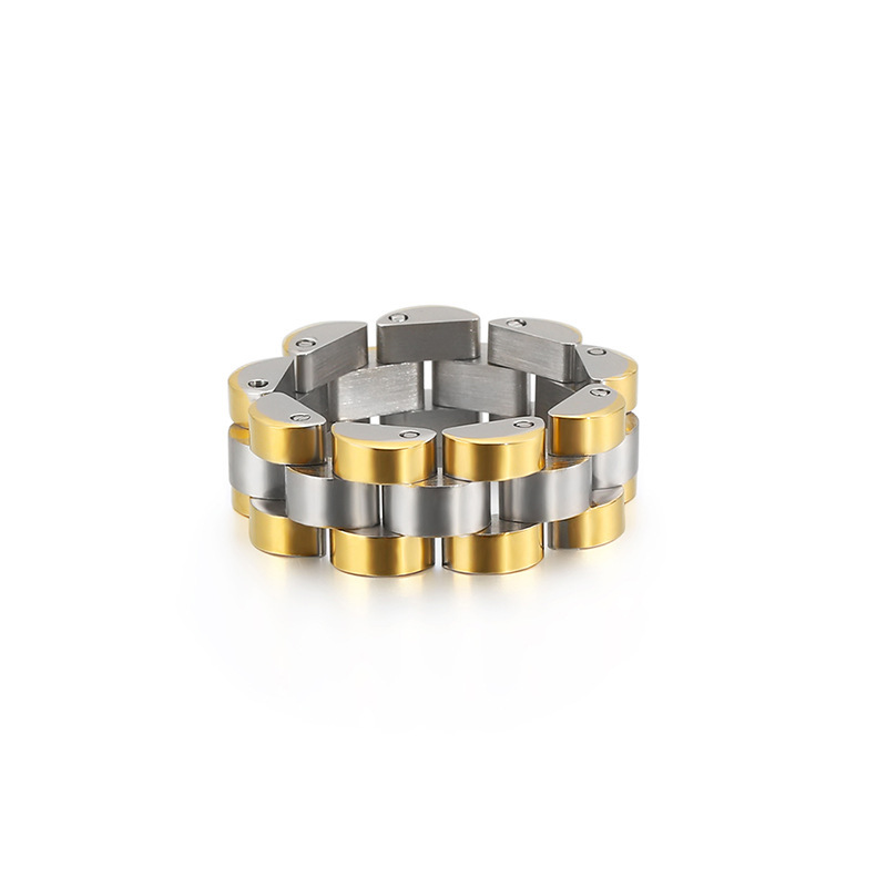Watch chain design ring