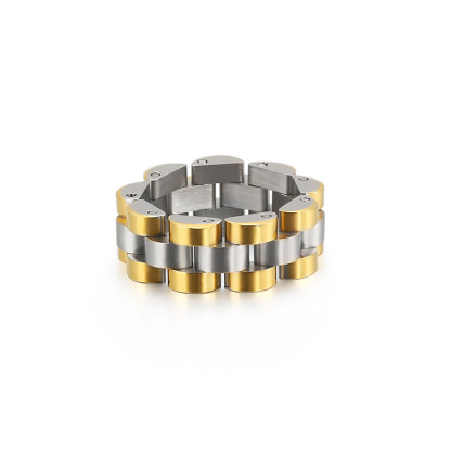 Watch chain design ring