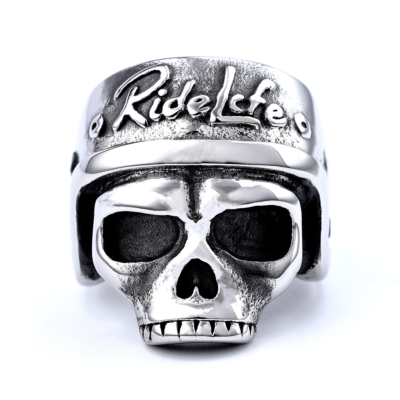 Biker Skull Ring