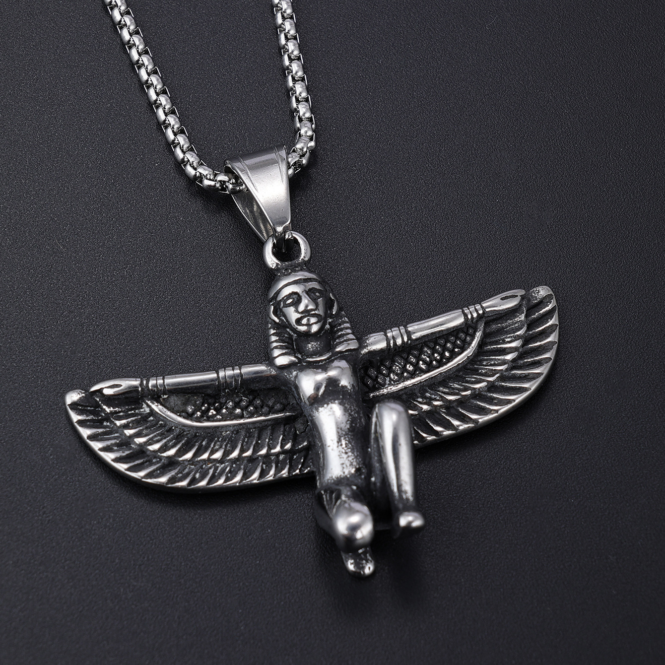 Ancient Egyptian wing-shaped necklace