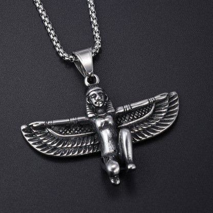 Ancient Egyptian wing-shaped necklace