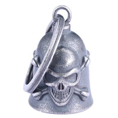 Cycling Patron Saint Skull Bell