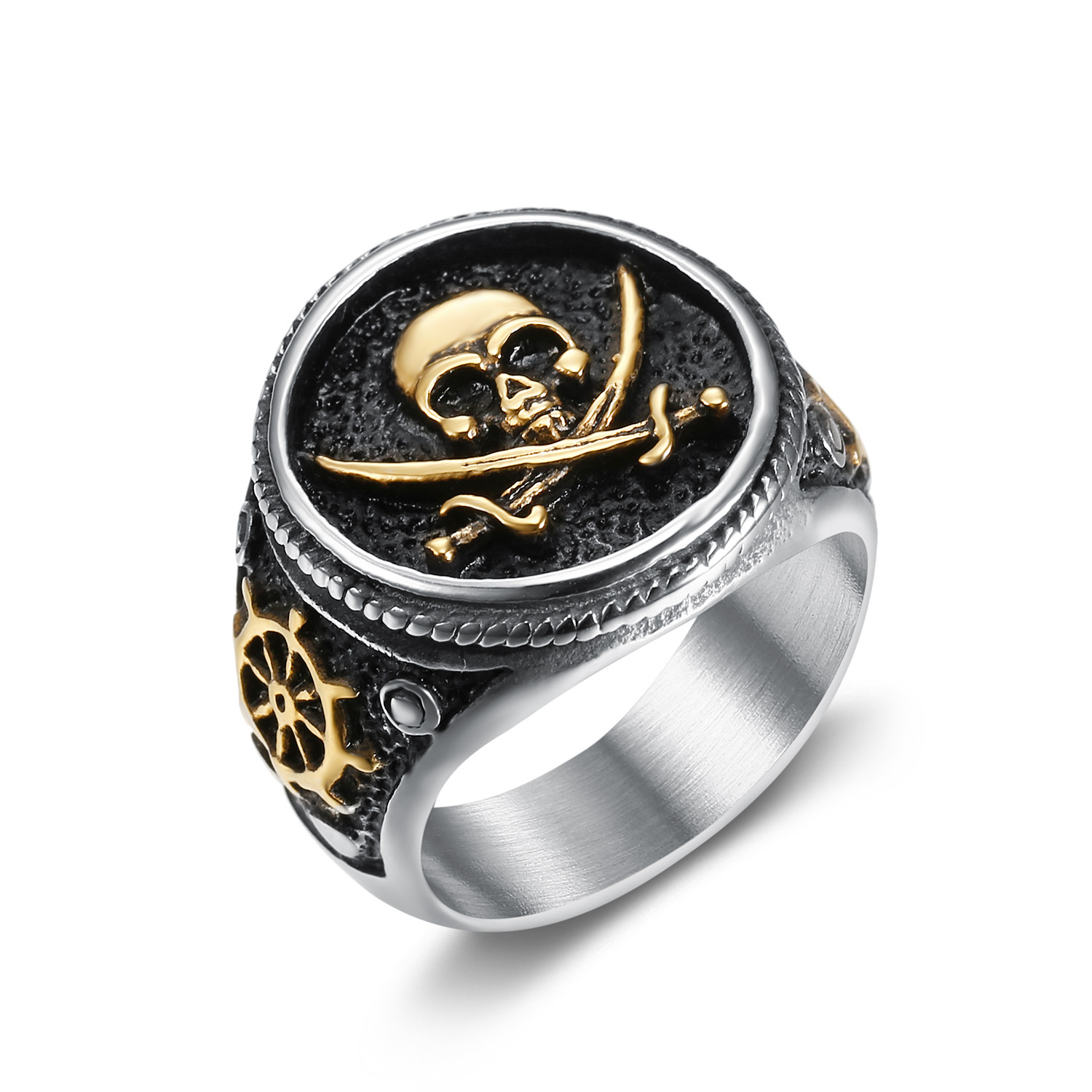 Pirates of the Caribbean Skull Signet Ring