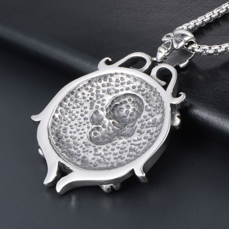 Vintage Skull Rudder Necklace