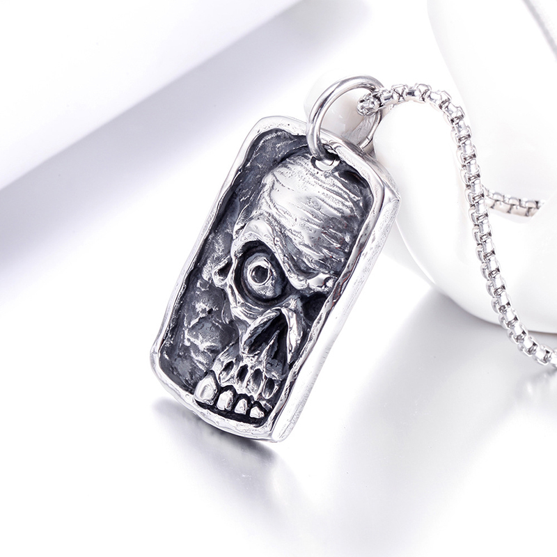 Mummy Fashion Skull Necklace