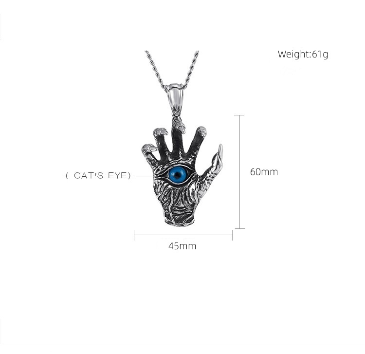 "Eye of Awakening" Devil's Claw Necklace