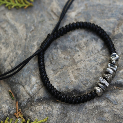 Men's silver bracelet