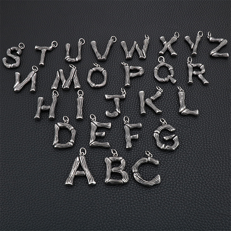 Alphabet Pendant Necklace