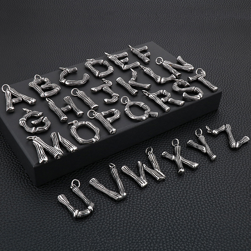 Alphabet Pendant Necklace