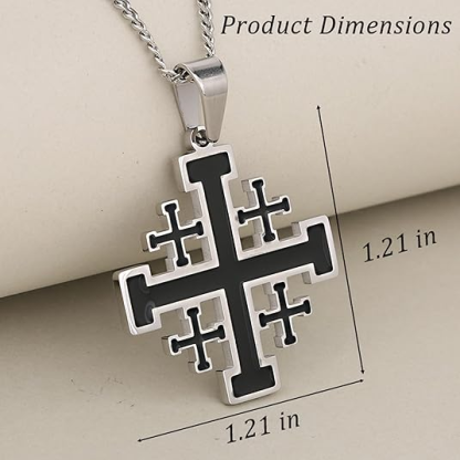 Jerusalem Cross Necklace