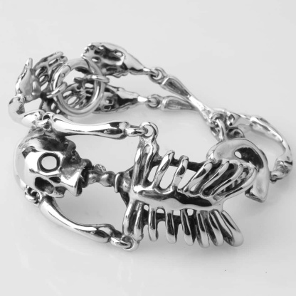 Gothic Skull Bracelet