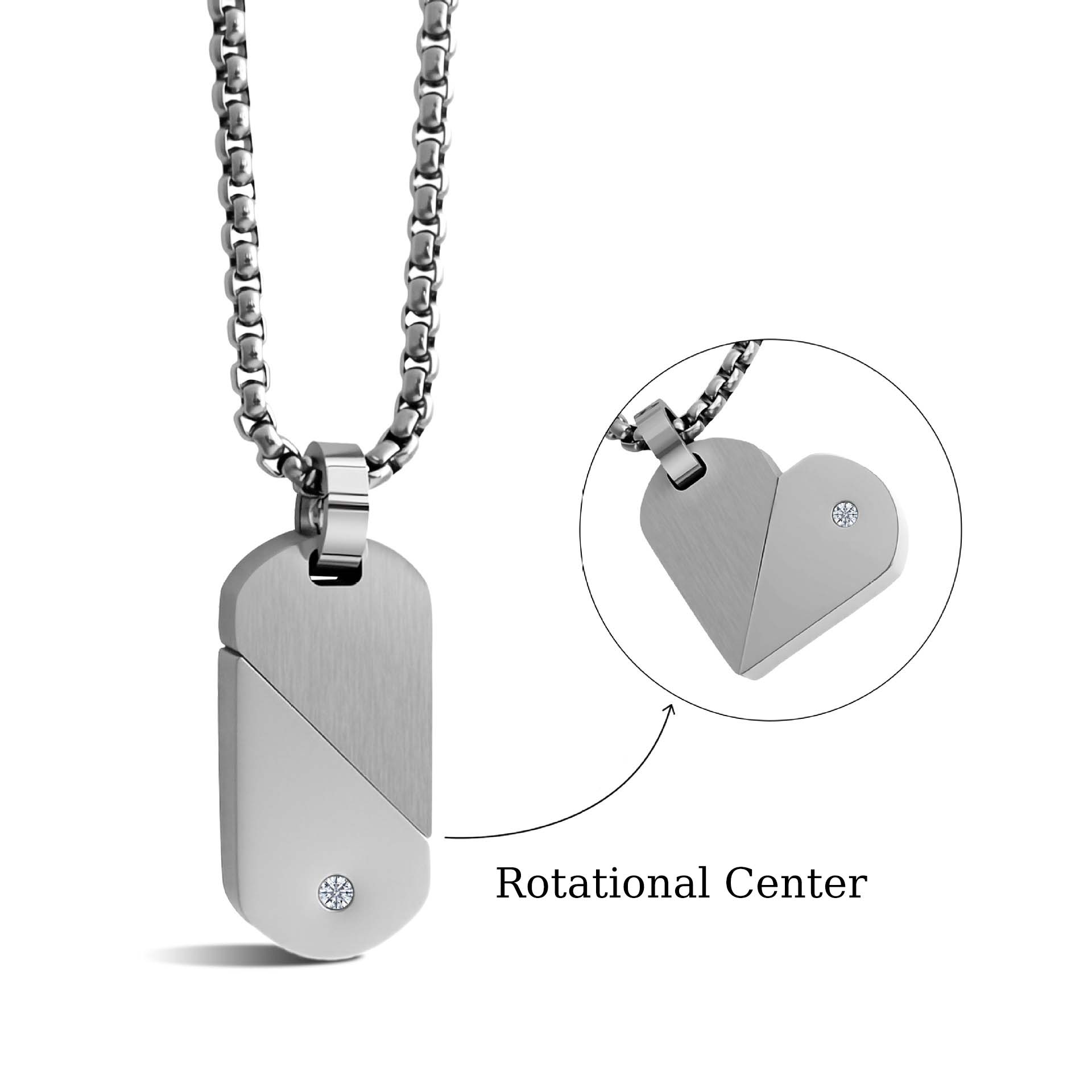 Personalized DIY engraved pendant