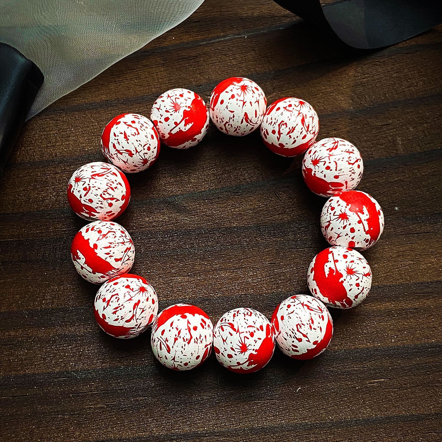 Skull Spider Web Bracelet