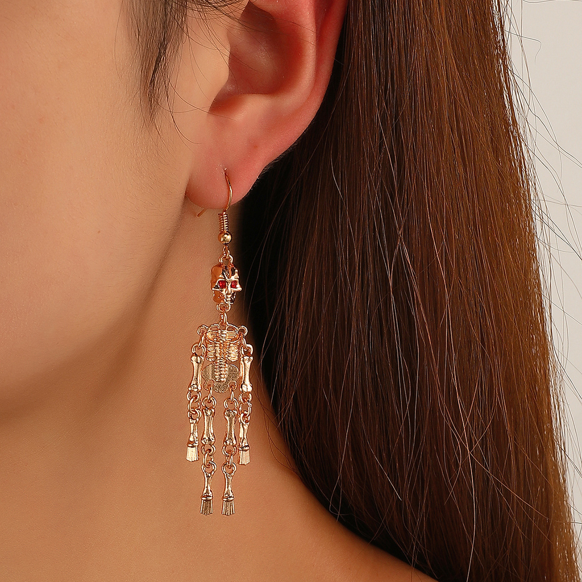 Ghost Skeleton Earrings