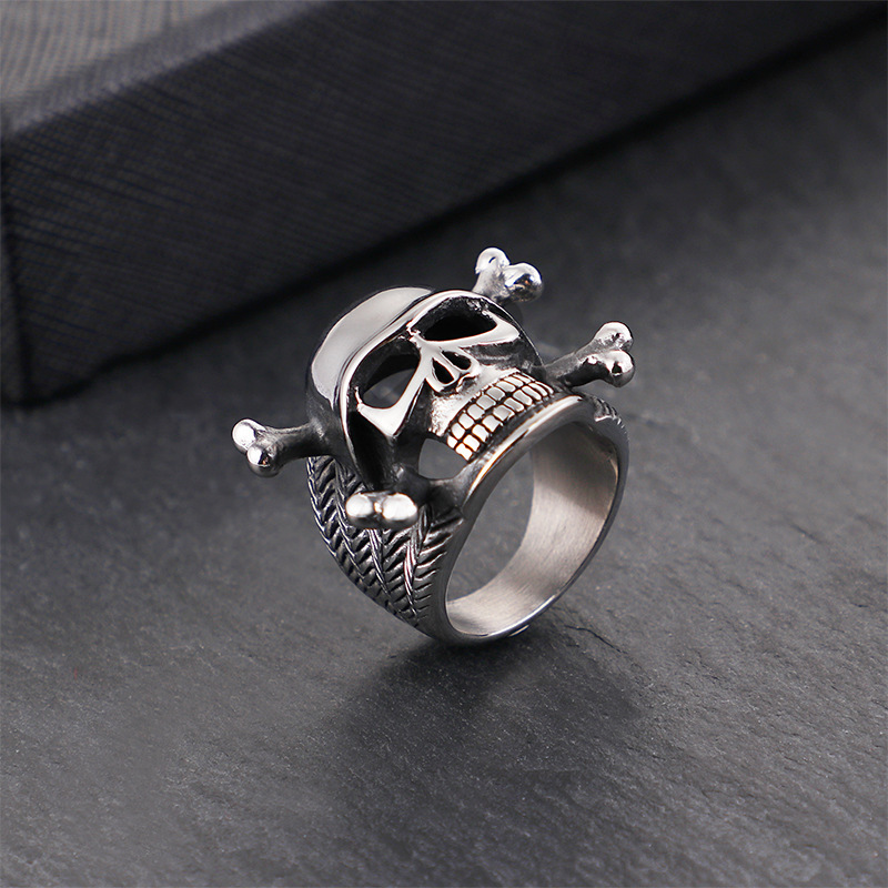 Soldier Skull Ring