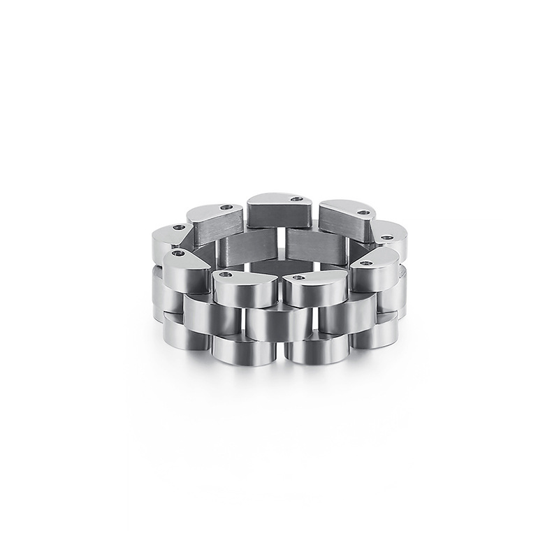 Watch chain design ring