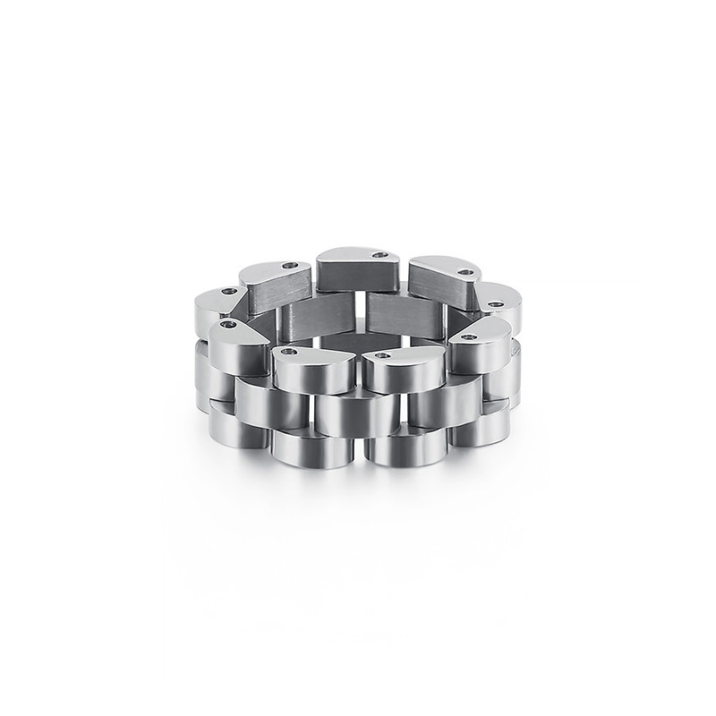 Watch chain design ring
