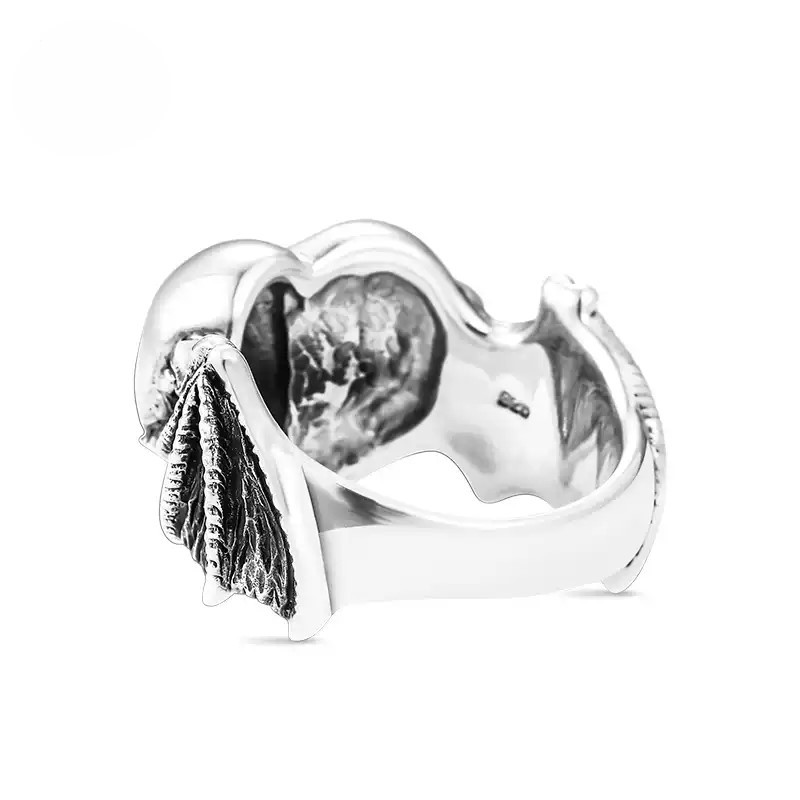 Yamagata Silver Bully Skull Ring