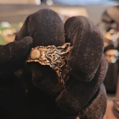 Punk Vintage Personalized Open Rings