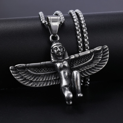 Ancient Egyptian wing-shaped necklace