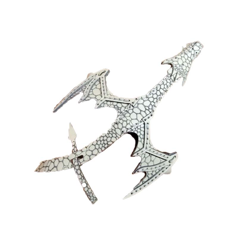 Leather Dragon Bracelet