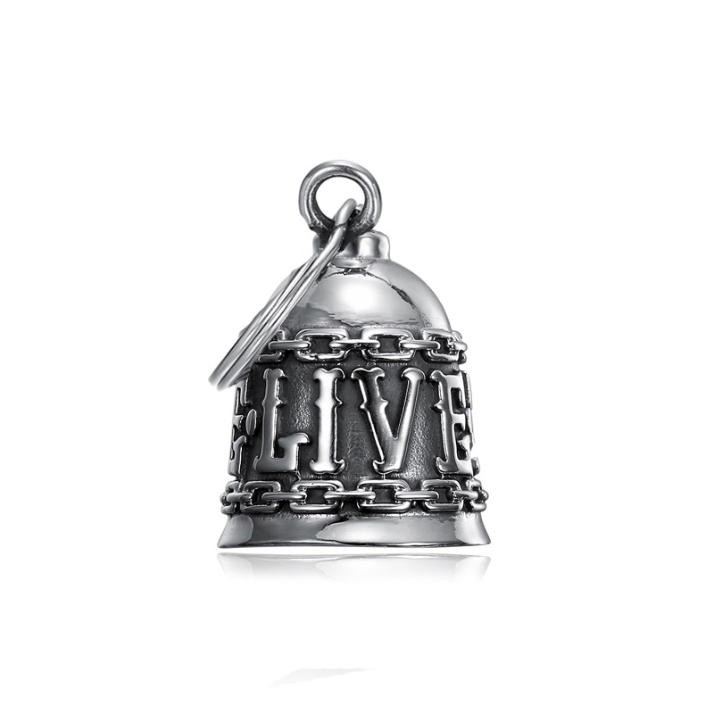 Motorcycle Patron Saint - LIVE TO RIDE Pendant