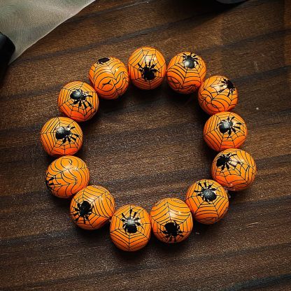 Skull Spider Web Bracelet