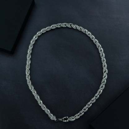 9mm Iced Rope Bracelet & Chain Bundle