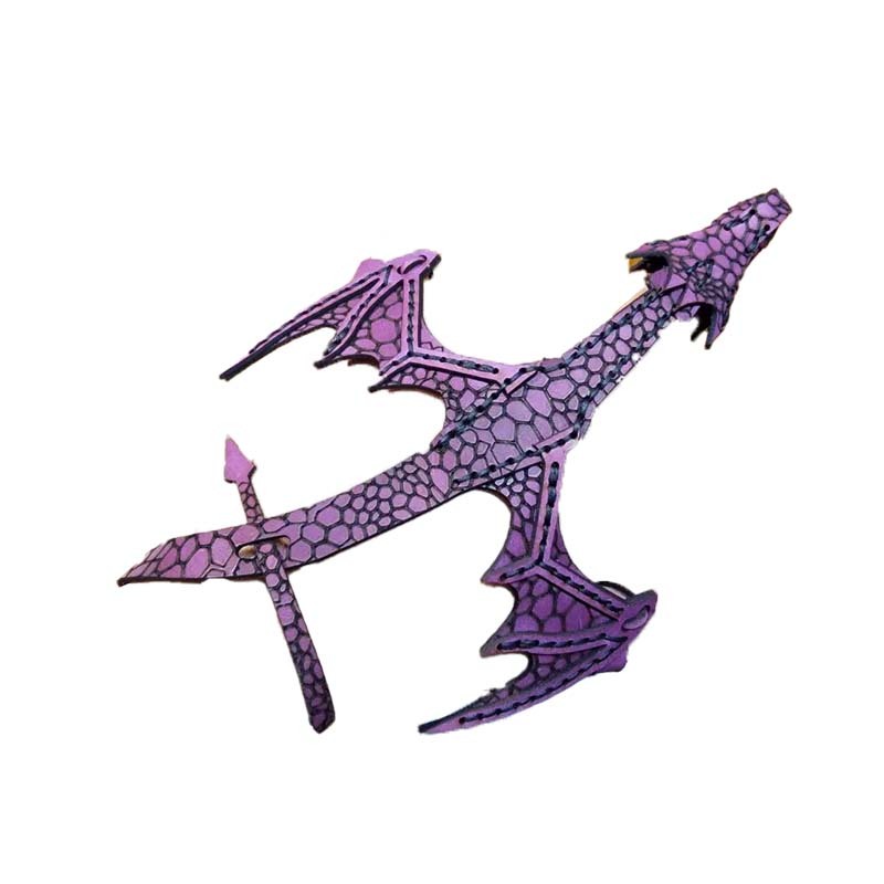 Leather Dragon Bracelet