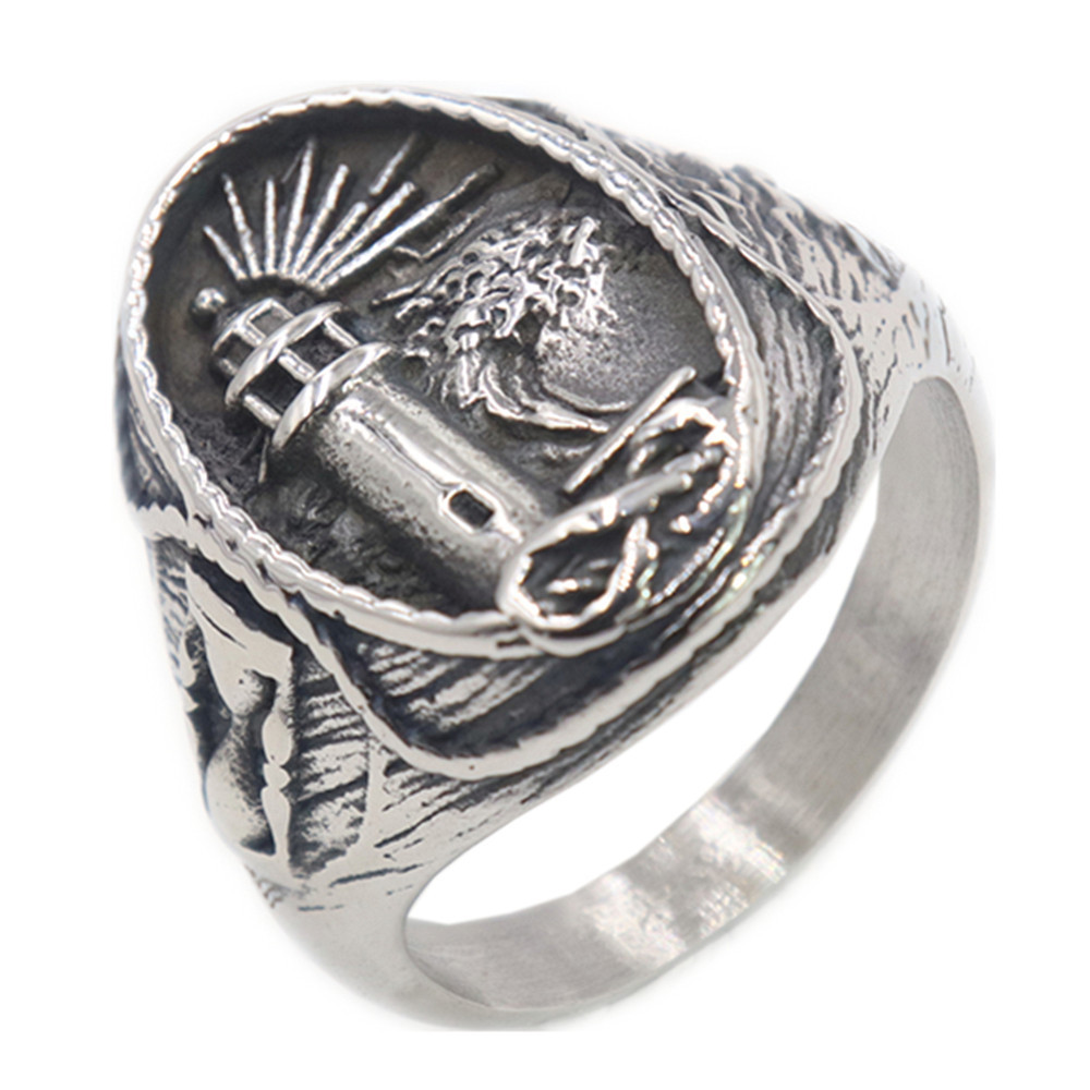 Ocean Lighthouse Ring