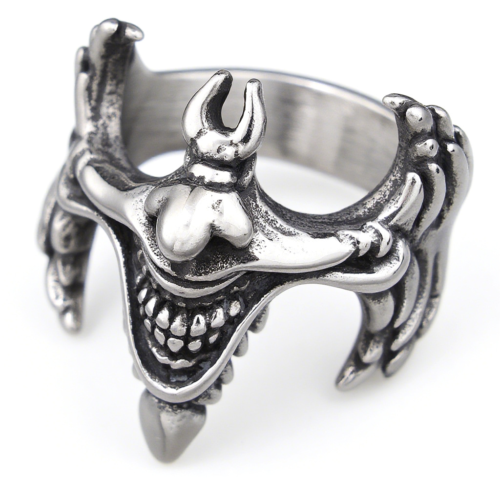 Devil Smile Clown Ring
