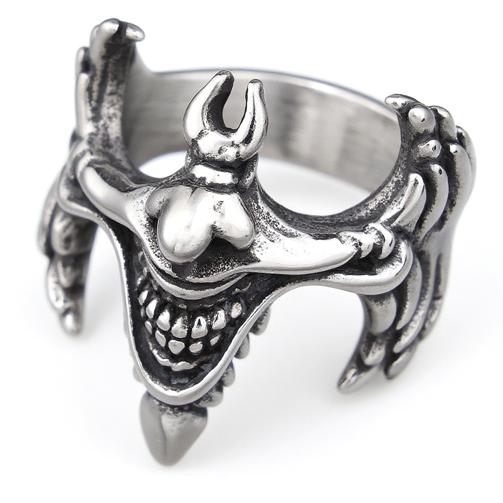 Devil Smile Clown Ring
