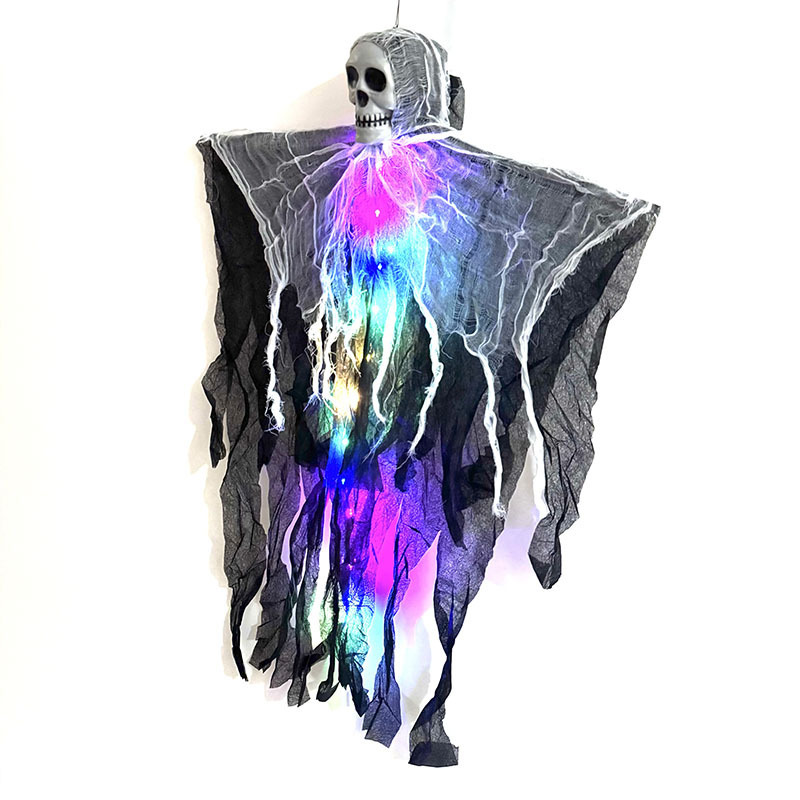 Luminous skull hanging decoration props