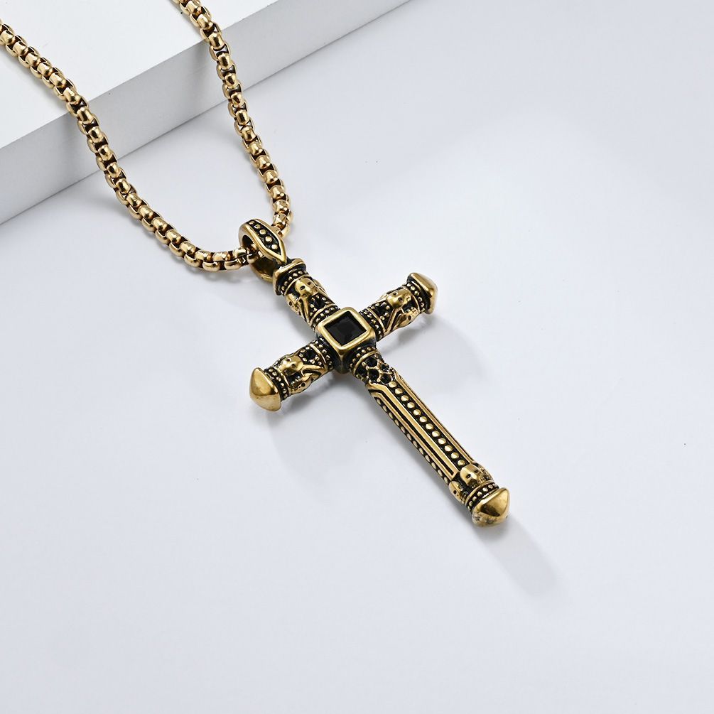 Skull Cross Necklace