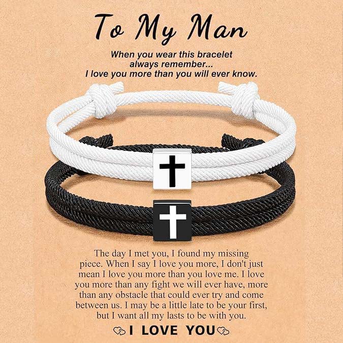 Cross paracord bracelet