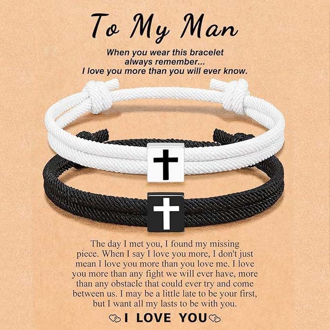 Cross paracord bracelet