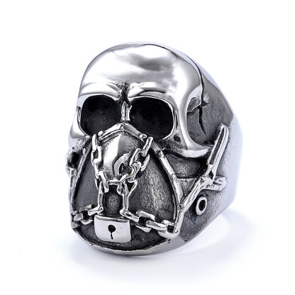 Giant Zombie Skull Ring