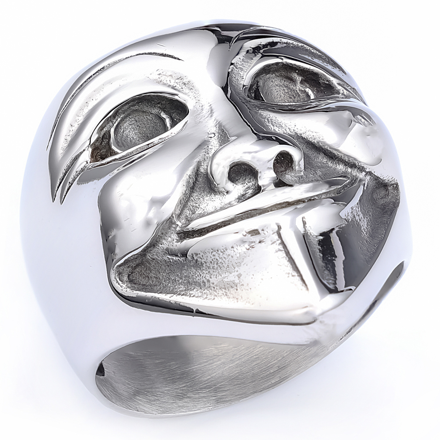 Clown mask ring