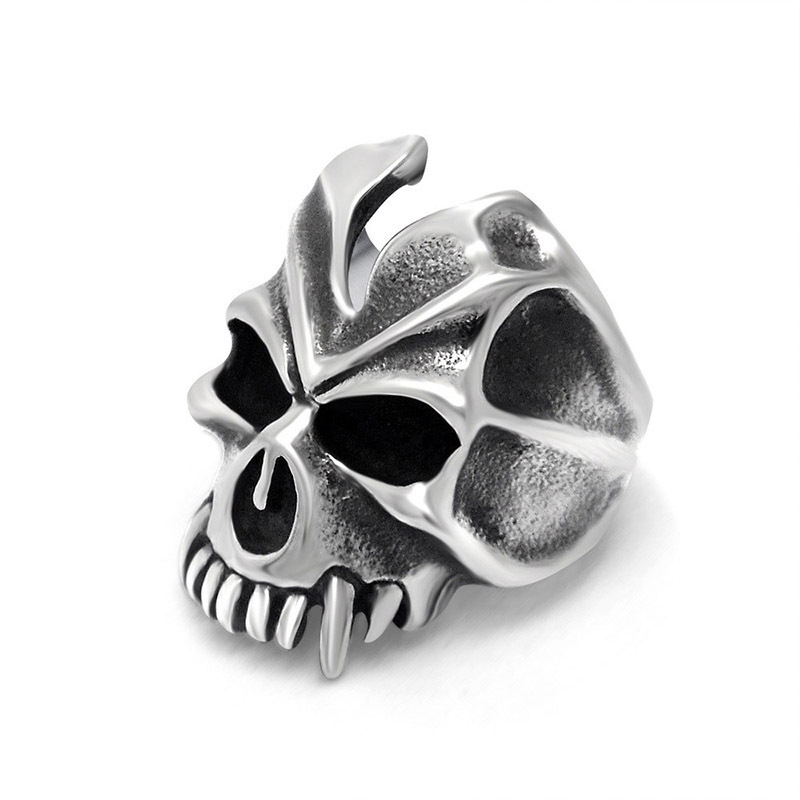 Monster skull ring