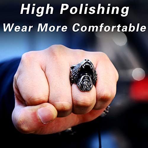 Berserker Viking Ring