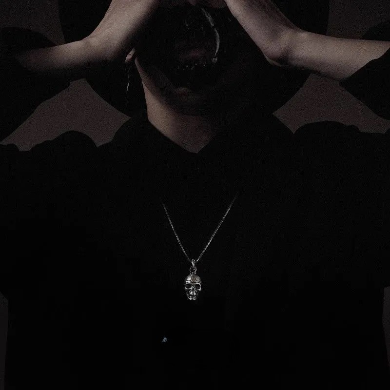 Skull - Openable Pendant Necklace