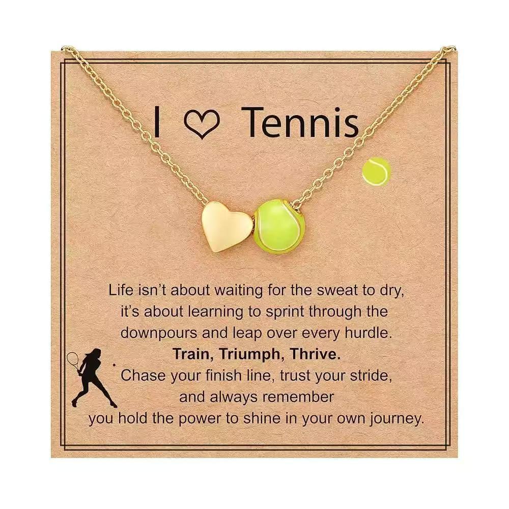 Ball-shaped heart pendant necklace