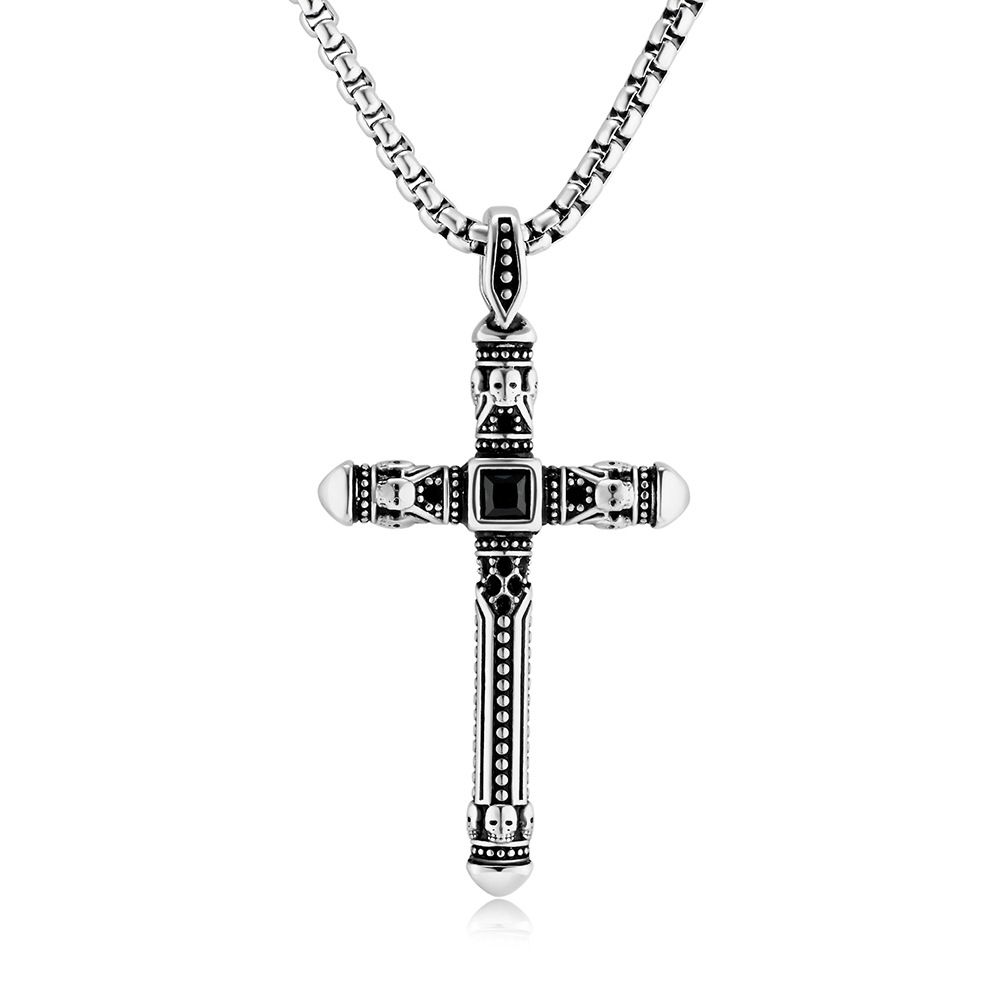 Skull Cross Necklace
