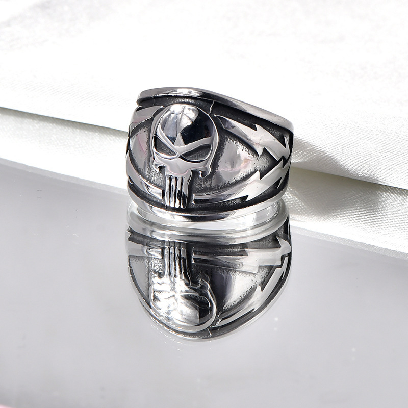 Punisher skull ring