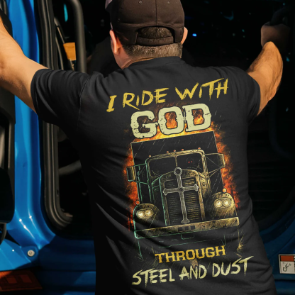 I Ride With God All Over Print T-Shirt
