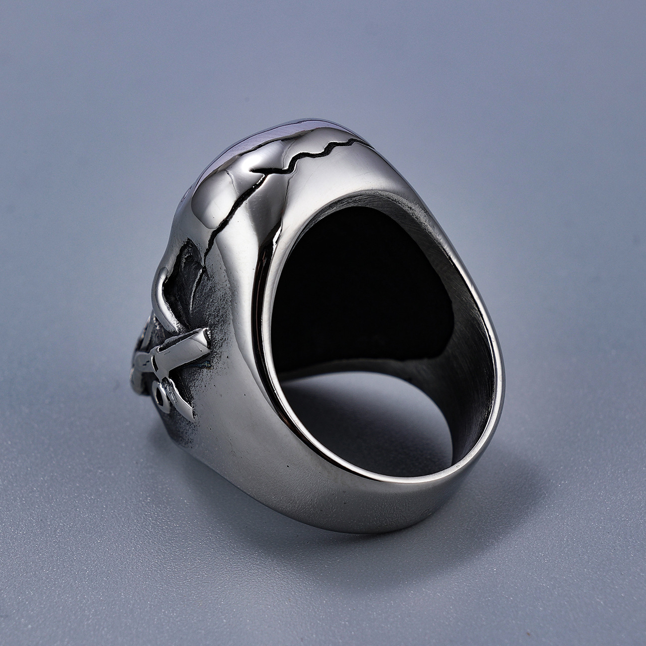 Giant Zombie Skull Ring