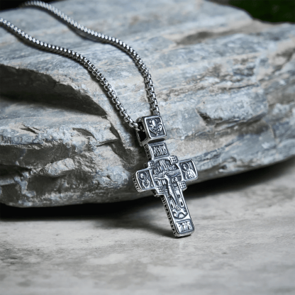 Vintage Orthodox Crucifix Necklace Series