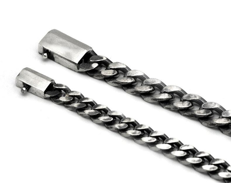 Vintage Cuban Bracelet - Viking Jewelry - Urcsilver