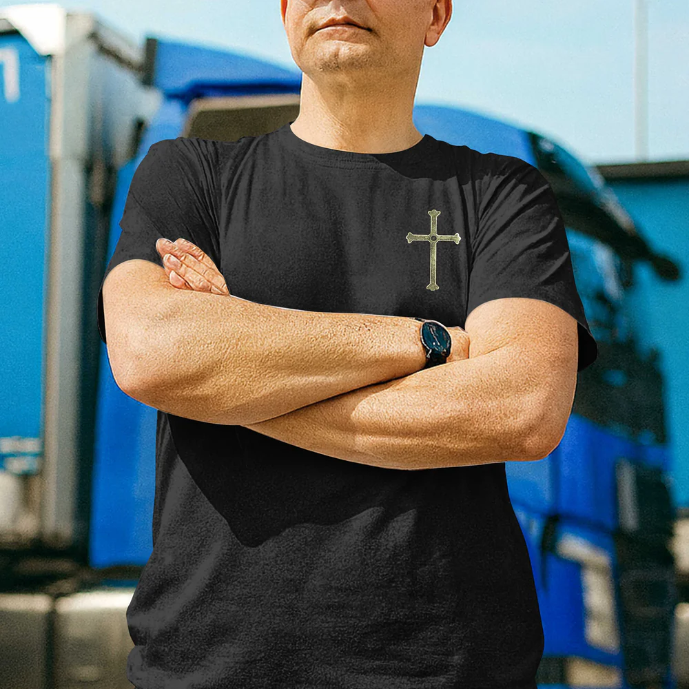 I Ride With God All Over Print T-Shirt